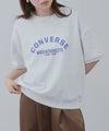 CONVERSE 袖ロールアップTシャツ レディース メール便 対応商品商品サムネイル-1
