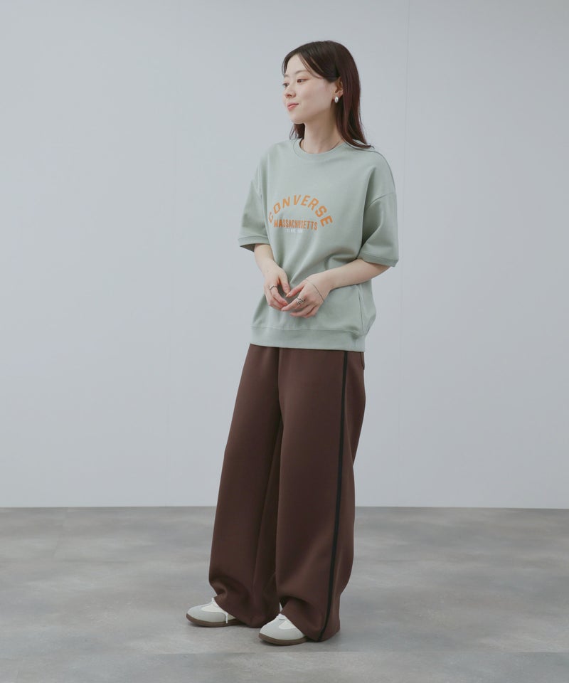 CONVERSE  袖ロールアップTシャツ レディース メール便 対応商品商品画像-10