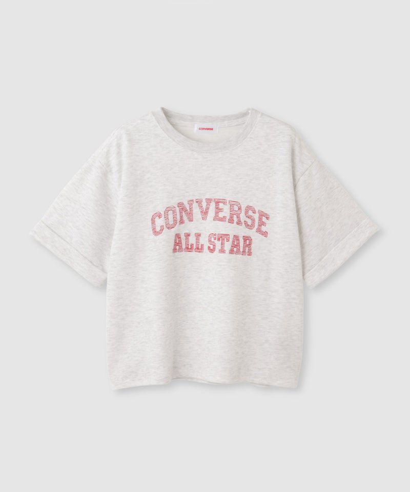 CONVERSE  ロールアップTシャツ レディース メール便 対応商品商品画像-1