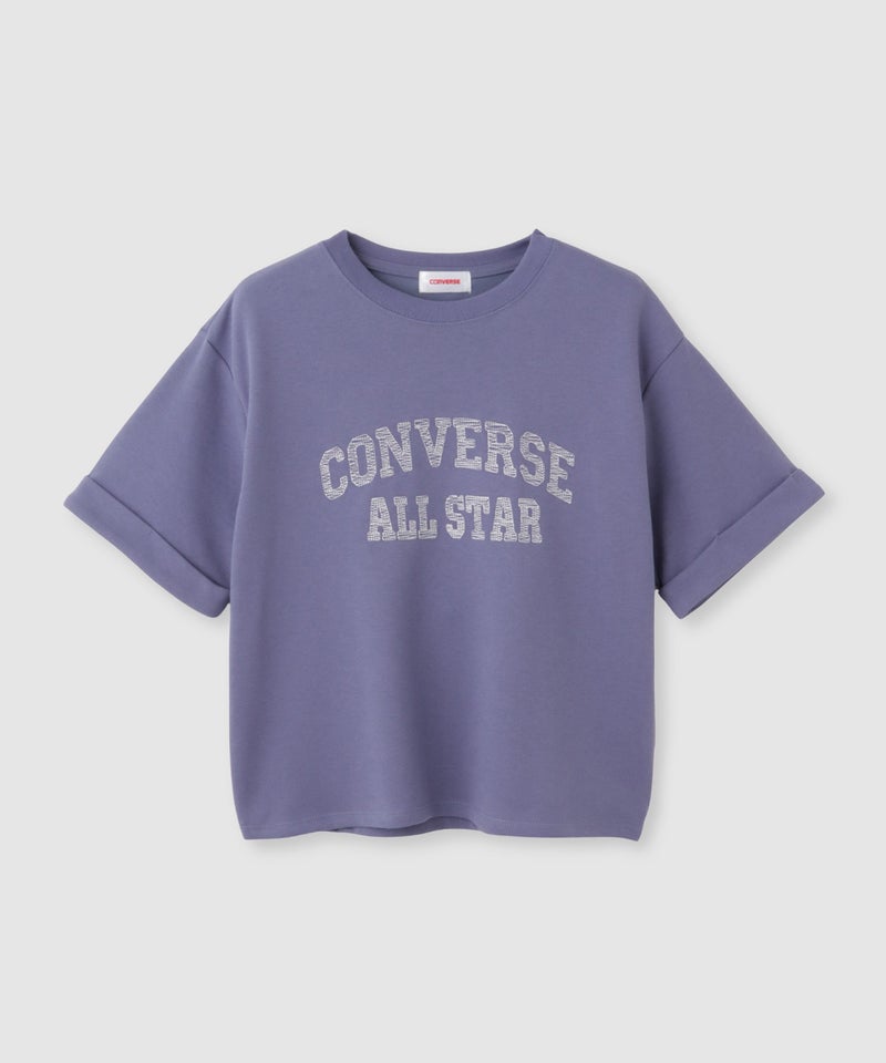 CONVERSE  ロールアップTシャツ レディース メール便 対応商品商品画像-3