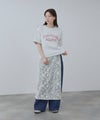 CONVERSE  ロールアップTシャツ レディース メール便 対応商品商品サムネイル-7