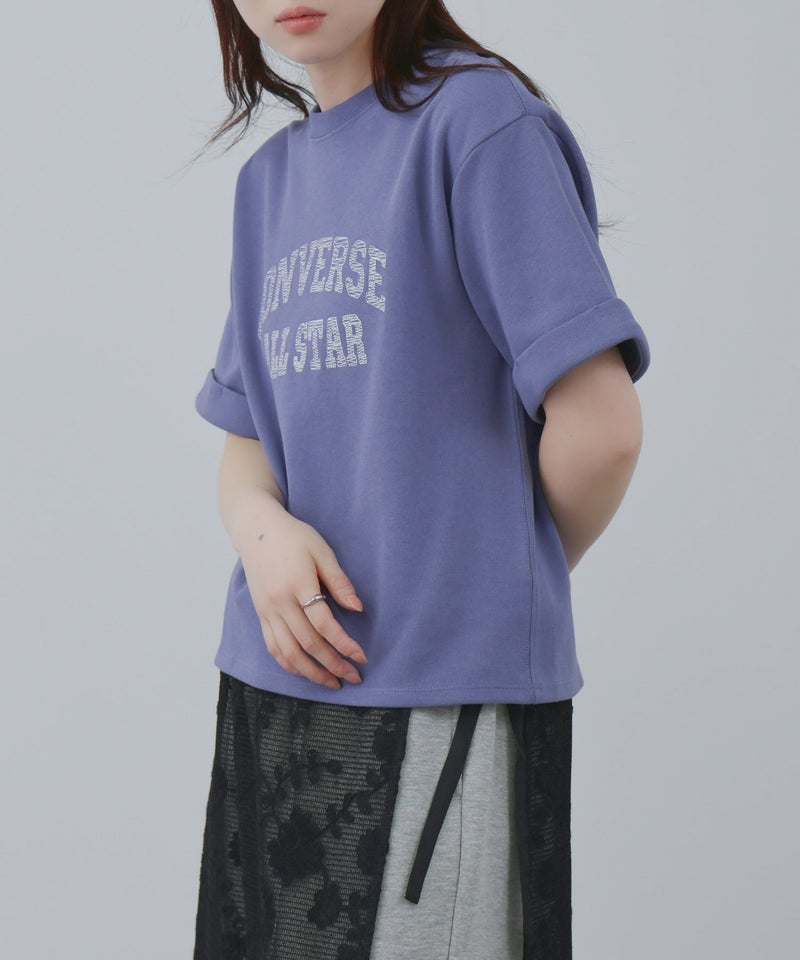 CONVERSE  ロールアップTシャツ レディース メール便 対応商品商品画像-14