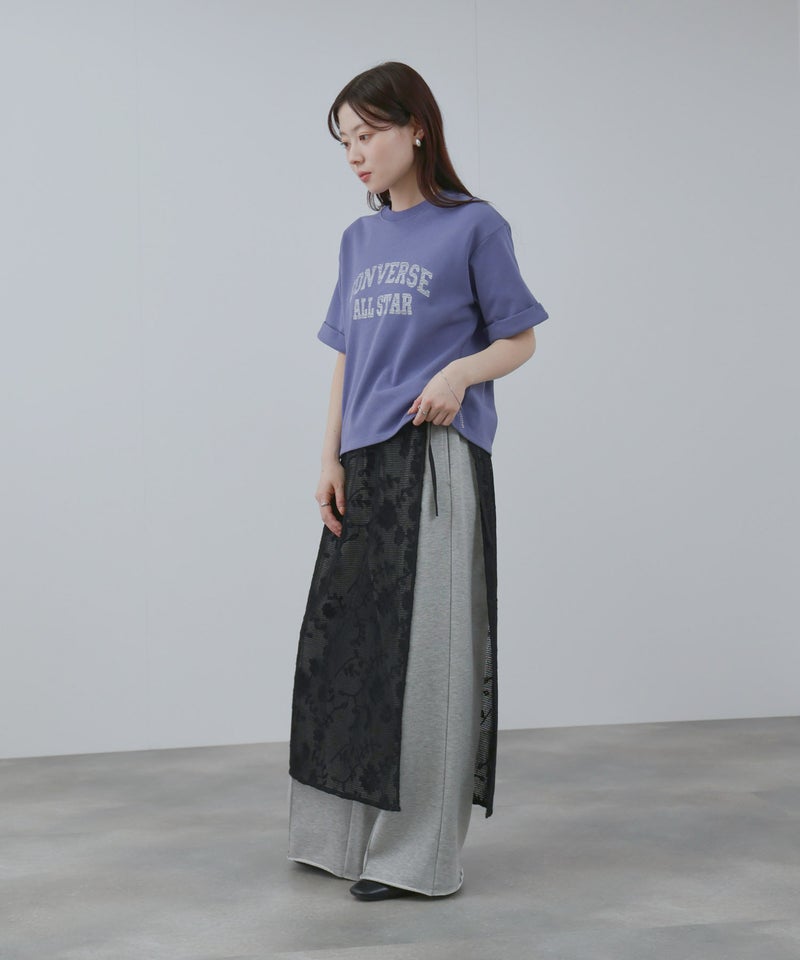 CONVERSE  ロールアップTシャツ レディース メール便 対応商品商品画像-17