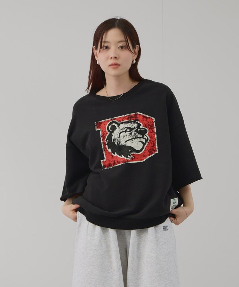 DISCUS ワイドスウェットTシャツ レディース メール便 対応商品商品画像-1