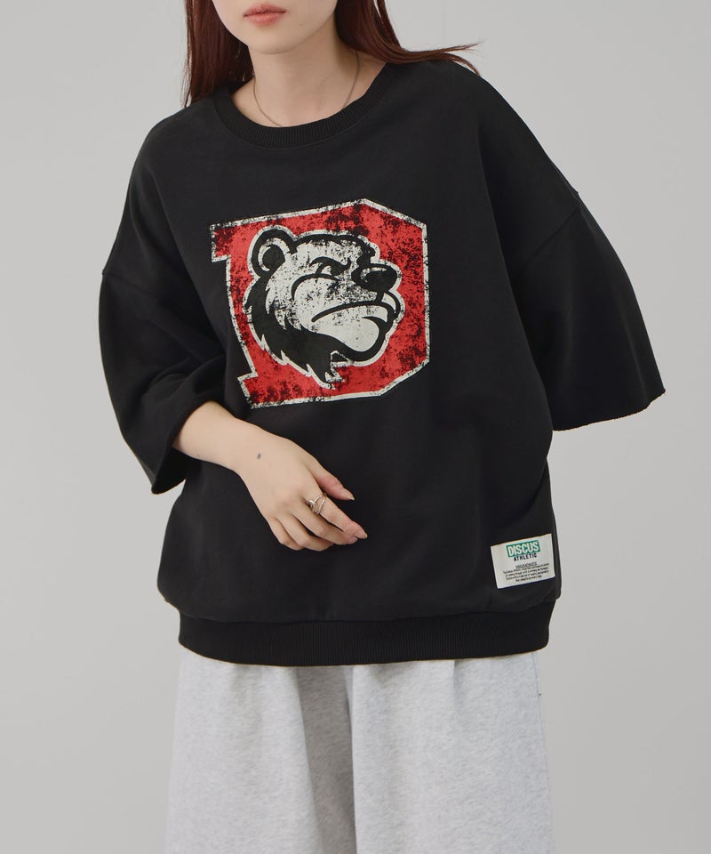 DISCUS  ワイドスウェットTシャツ レディース メール便 対応商品商品画像-1