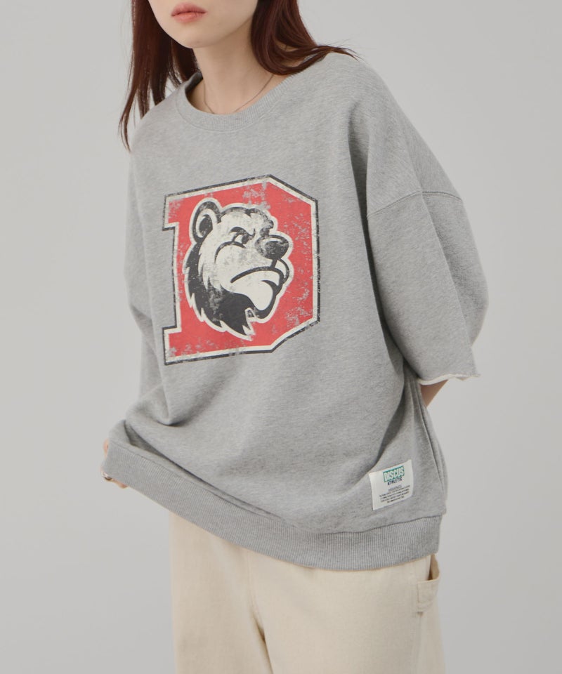 DISCUS ワイドスウェットTシャツ レディース メール便 対応商品商品画像-2