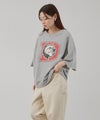 [期間限定価格]DISCUS  ワイドスウェットTシャツ レディース メール便 対応商品商品サムネイル-2