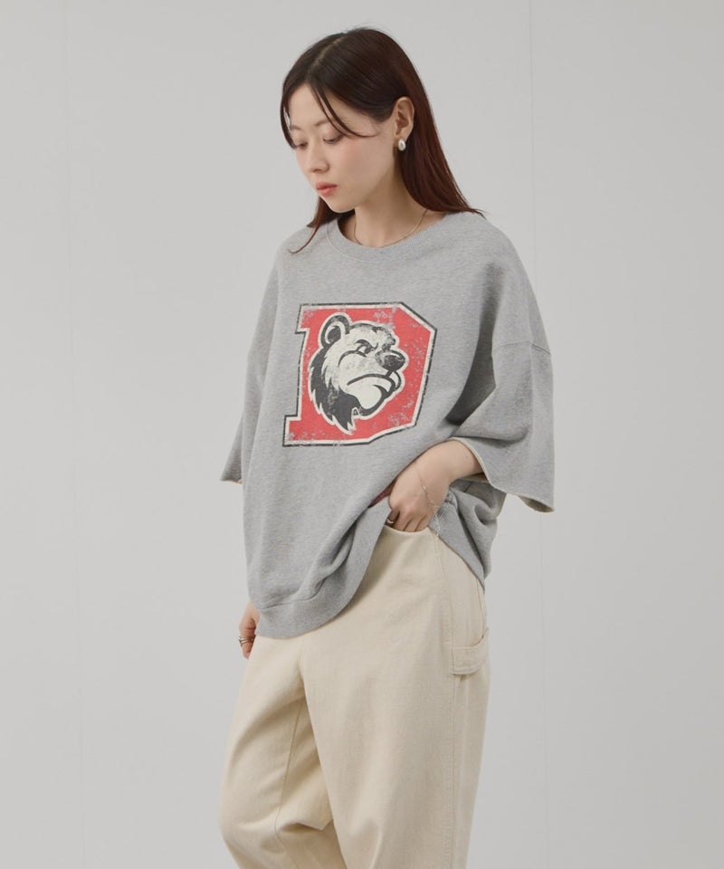 [期間限定価格]DISCUS  ワイドスウェットTシャツ レディース メール便 対応商品商品画像-2