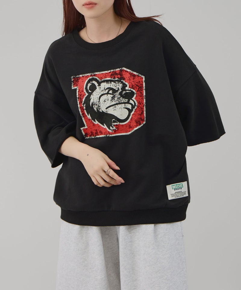 [期間限定価格]DISCUS  ワイドスウェットTシャツ レディース メール便 対応商品商品画像-4