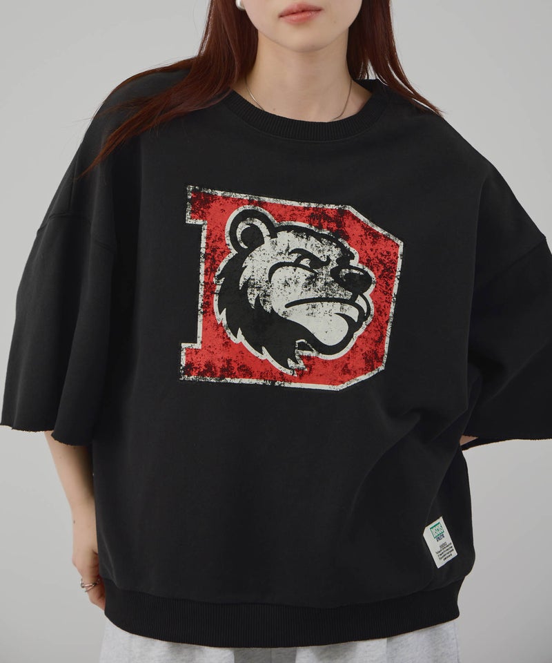 DISCUS ワイドスウェットTシャツ レディース メール便 対応商品商品画像-5