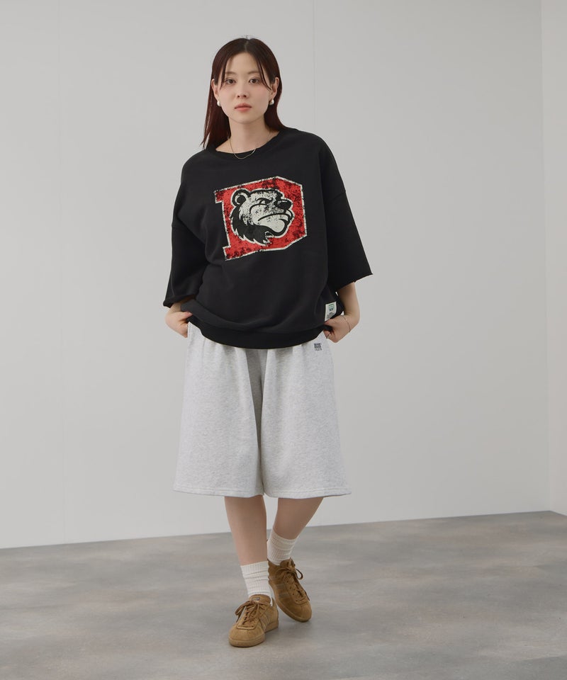 DISCUS ワイドスウェットTシャツ レディース メール便 対応商品商品画像-6