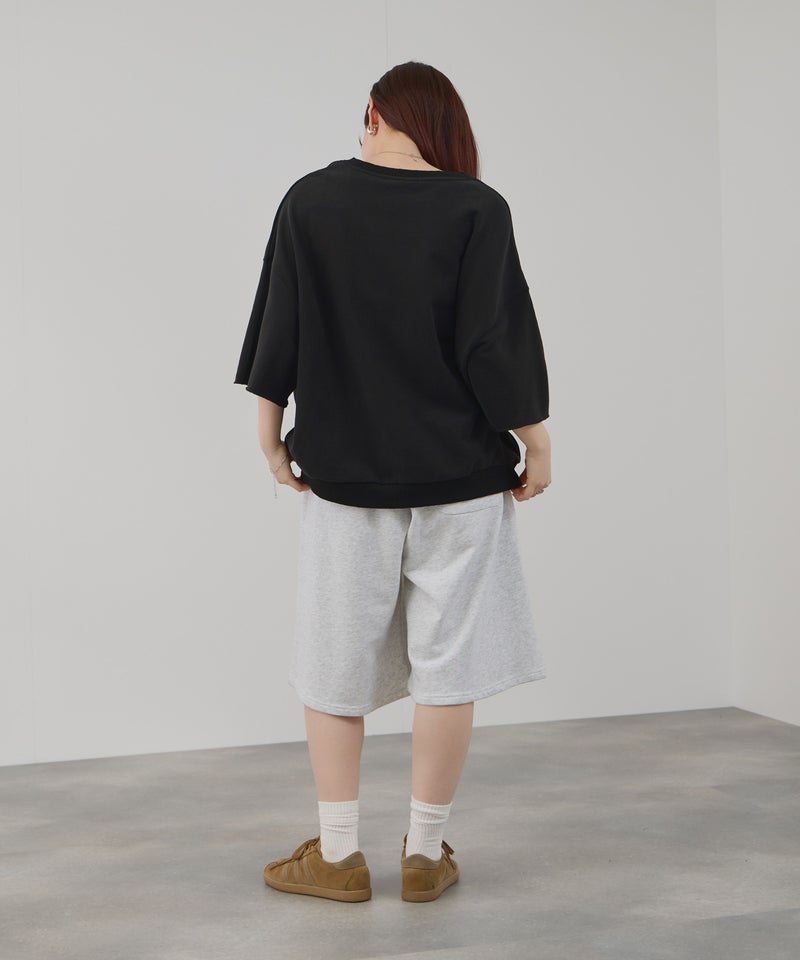 DISCUS ワイドスウェットTシャツ レディース メール便 対応商品商品画像-7