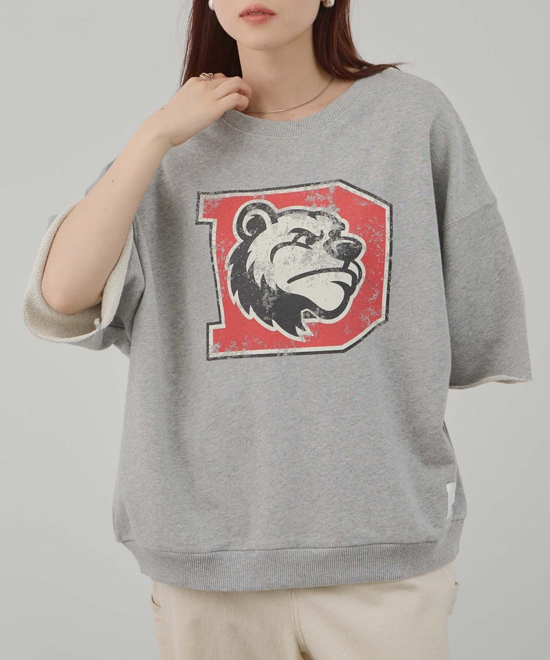 DISCUS ワイドスウェットTシャツ レディース メール便 対応商品商品画像-8