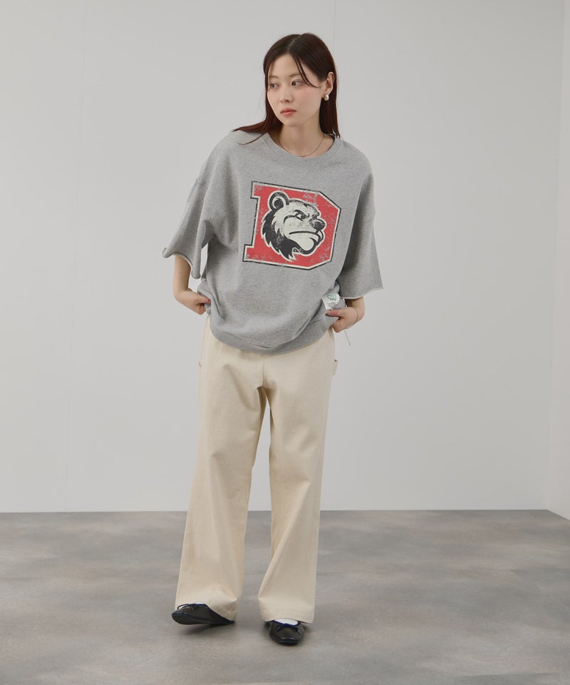 DISCUS  ワイドスウェットTシャツ レディース メール便 対応商品商品画像-10