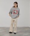 [期間限定価格]DISCUS  ワイドスウェットTシャツ レディース メール便 対応商品商品サムネイル-12