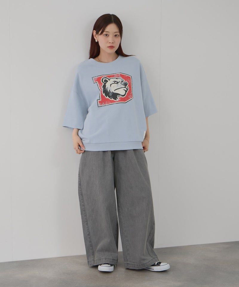 DISCUS ワイドスウェットTシャツ レディース メール便 対応商品商品画像-14