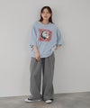 DISCUS ワイドスウェットTシャツ レディース メール便 対応商品商品サムネイル-15