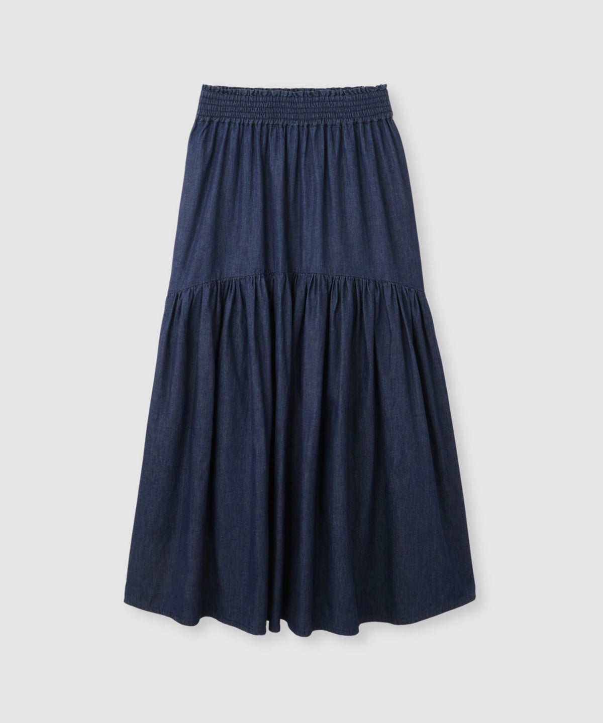 NAVY デニムティアードスカート レディース