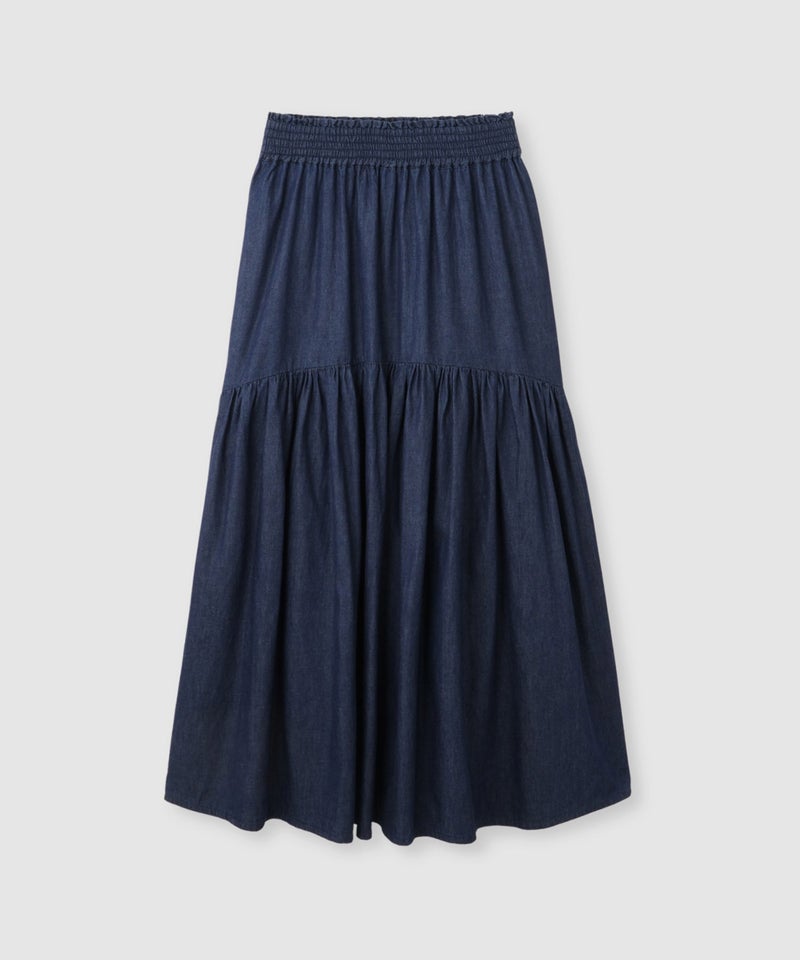 NAVY デニムティアードスカート レディース商品画像-15