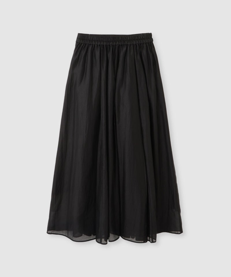 NAVY  シアーフレアスカート レディース商品画像-3