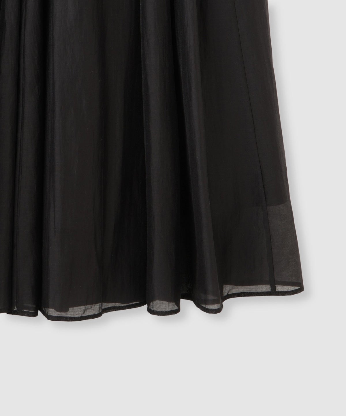 NAVY シアーフレアスカート レディース