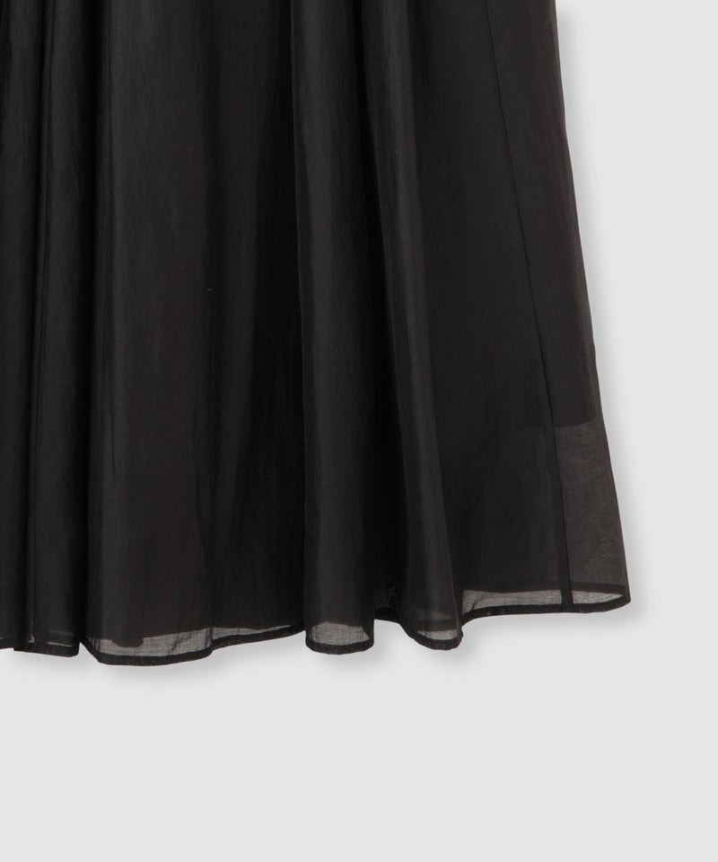 NAVY シアーフレアスカート レディース商品画像-6