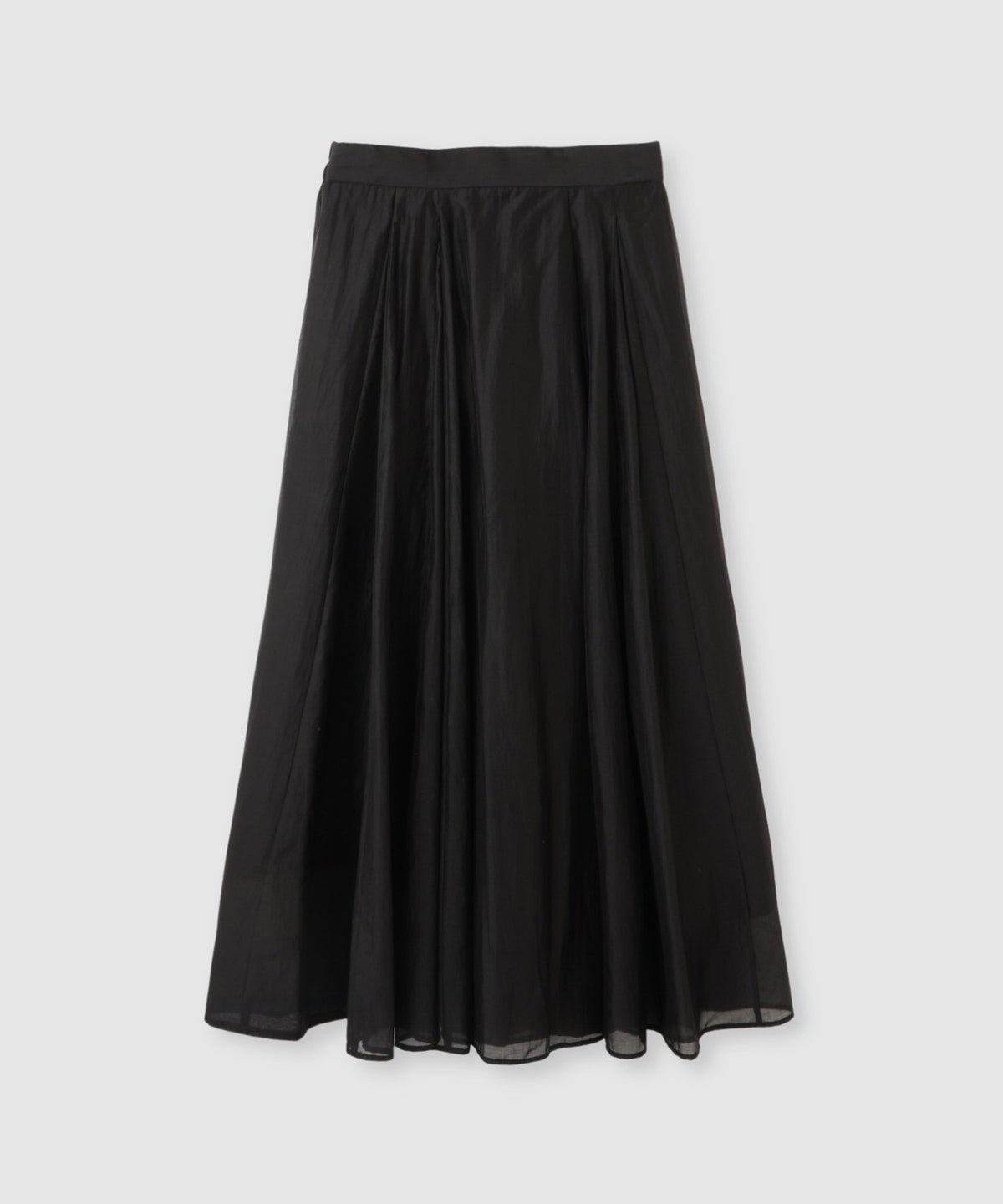 NAVY シアーフレアスカート レディース