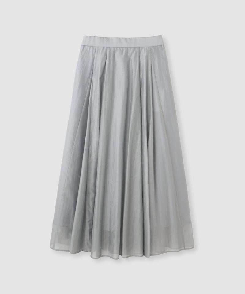 NAVY  シアーフレアスカート レディース商品画像-12