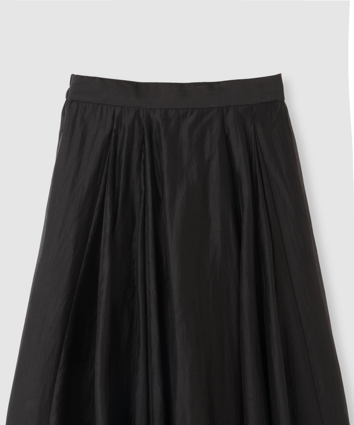 NAVY シアーフレアスカート レディース