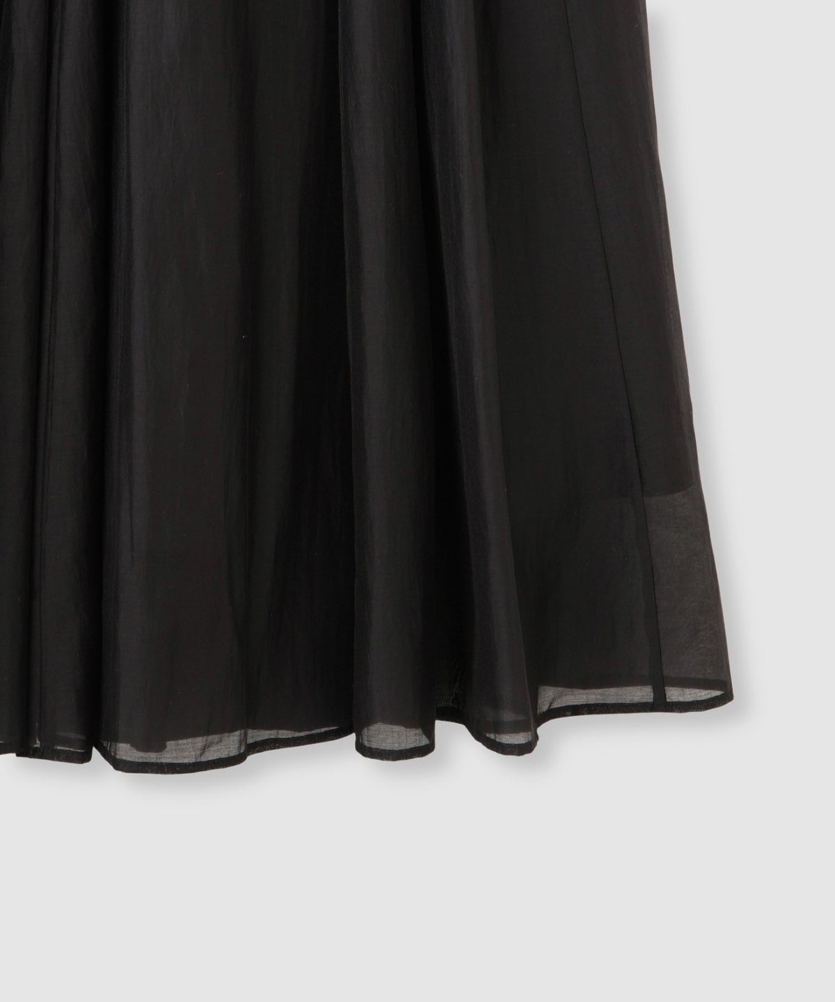 NAVY シアーフレアスカート レディース