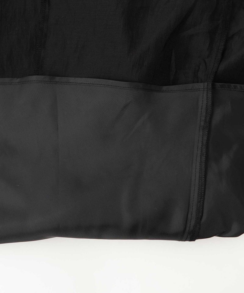 NAVY  シアーフレアスカート レディース商品画像-17