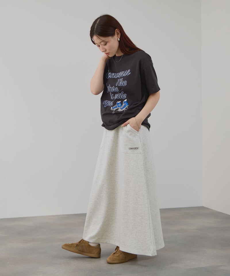 CONVERSE マキシスカート レディース商品画像-18