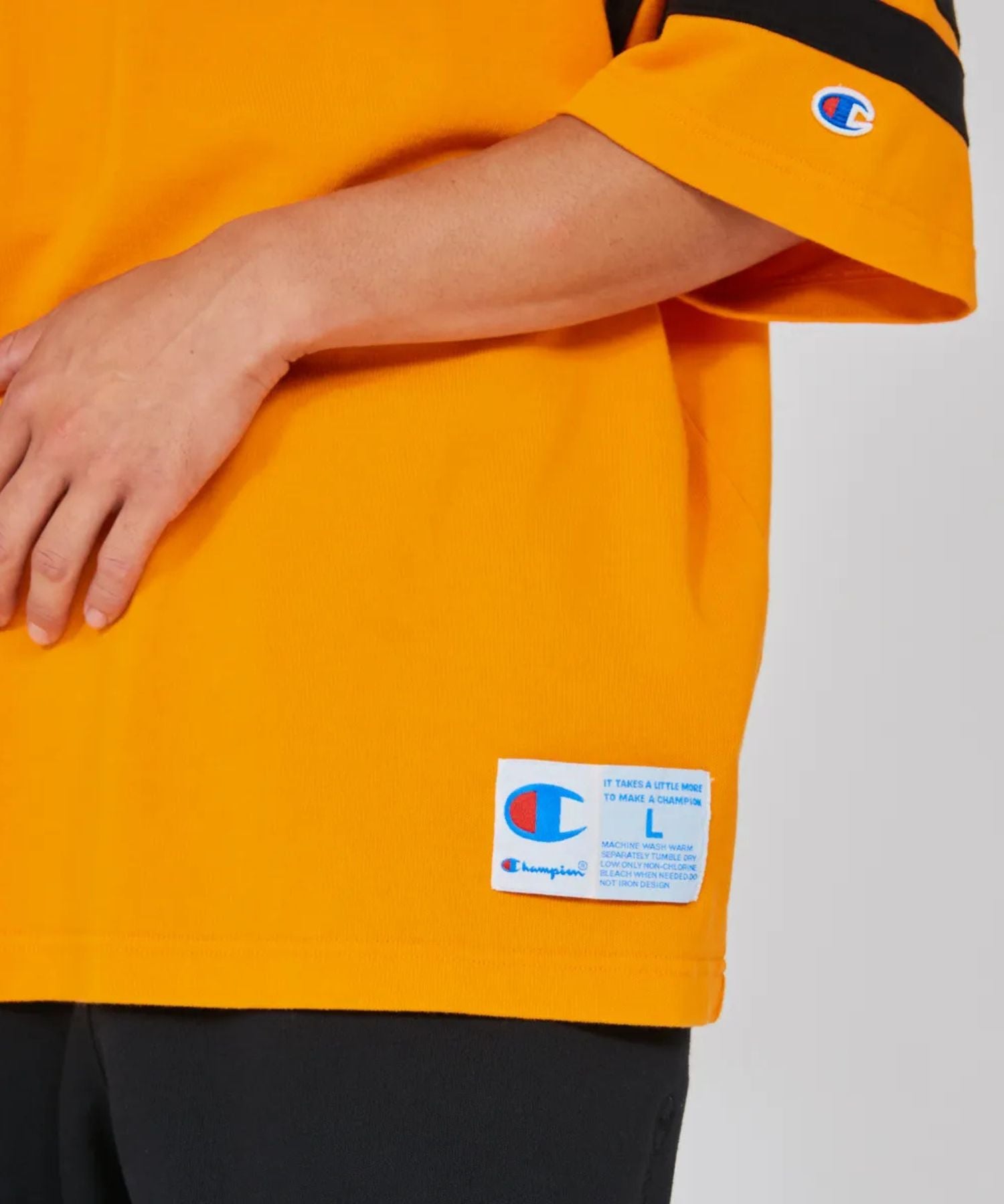 Champion フットボールTシャツ メンズ