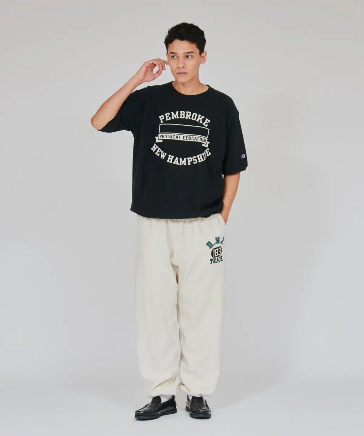 Champion REVERSE WEAVE(R) ショートスリーブスウェットシャツ メンズ メール便 対応商品