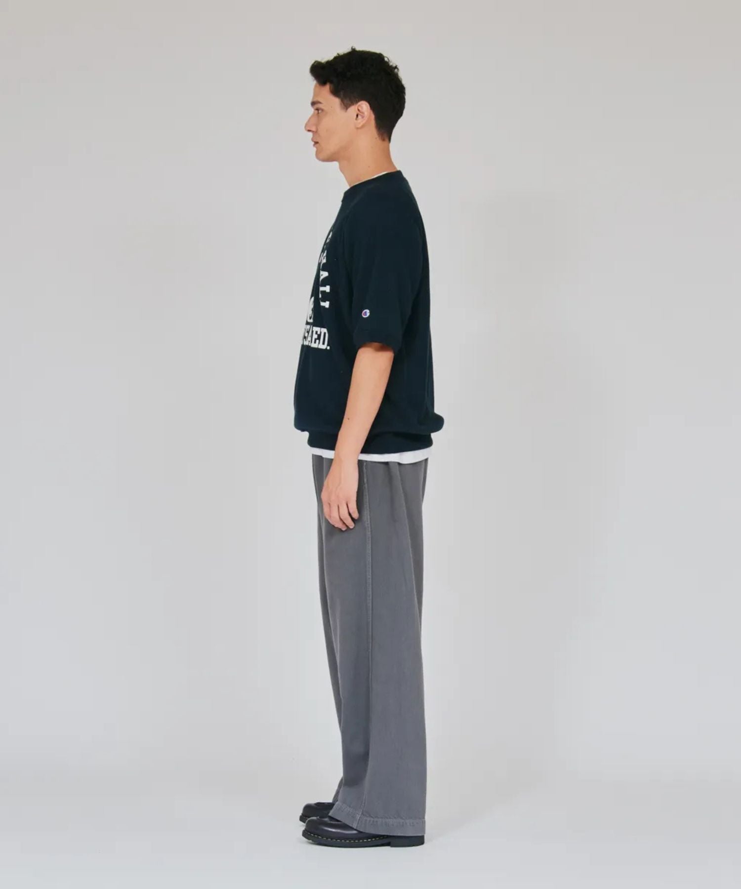 メンズ ショートスリーブ スウェットシャツ Champion REVERSE WEAVE(R) ショートスリーブスウェットシャツ メンズ