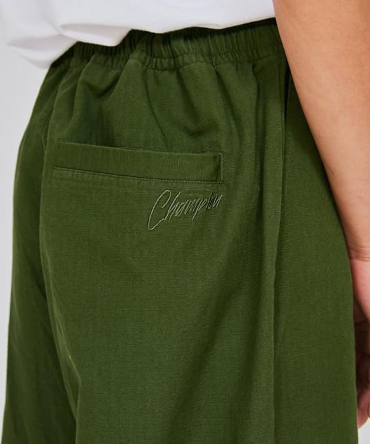 Champion コットンリップストップロングパンツ メンズ