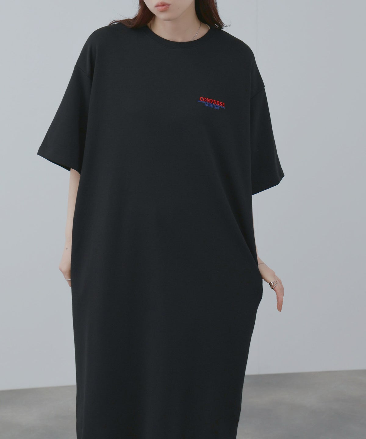 CONVERSE マキシワンピース レディース