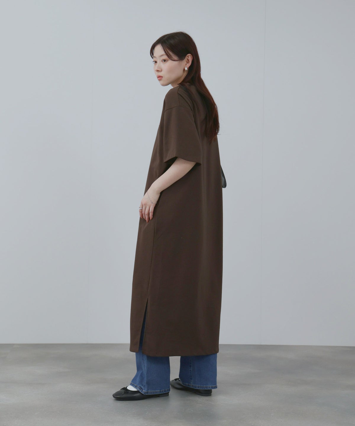 CONVERSE マキシワンピース レディース