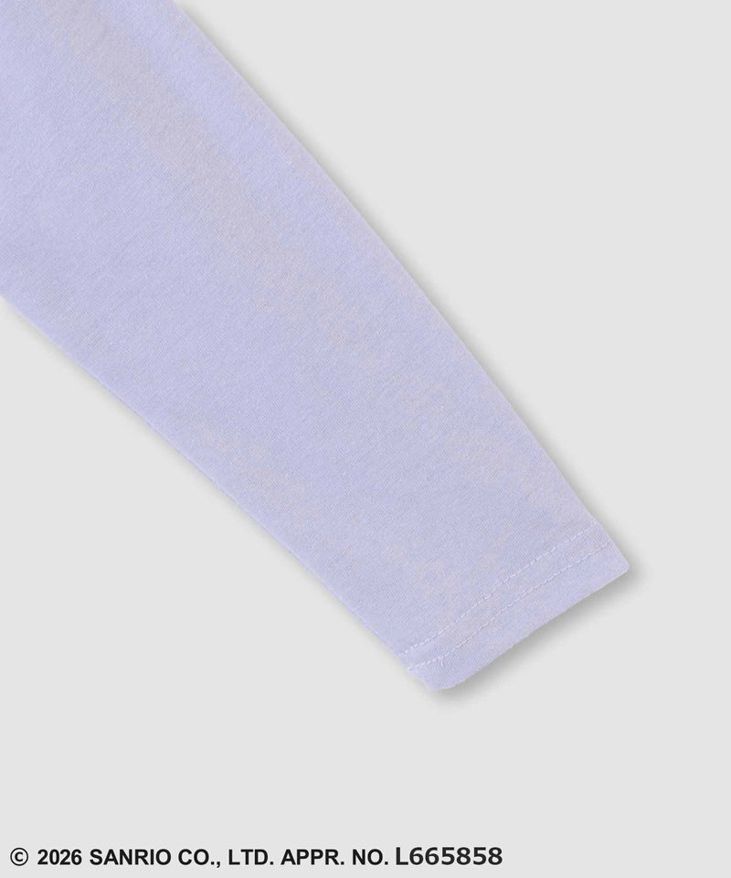 サンリオキャラクターズ クロミ スパンコール長袖Tシャツ キッズ メール便 対応商品商品画像-5