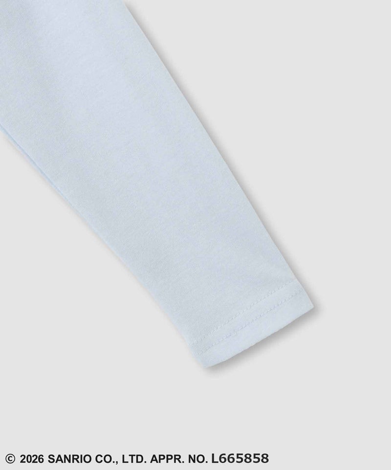 サンリオキャラクターズ シナモロール スパンコール長袖Tシャツ キッズ メール便 対応商品商品画像-5