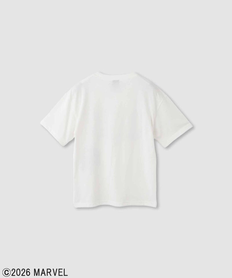 MARVEL マーベル 『スパイダーマン』 / フロッキープリントTシャツ キッズ メール便 対応商品商品画像-2