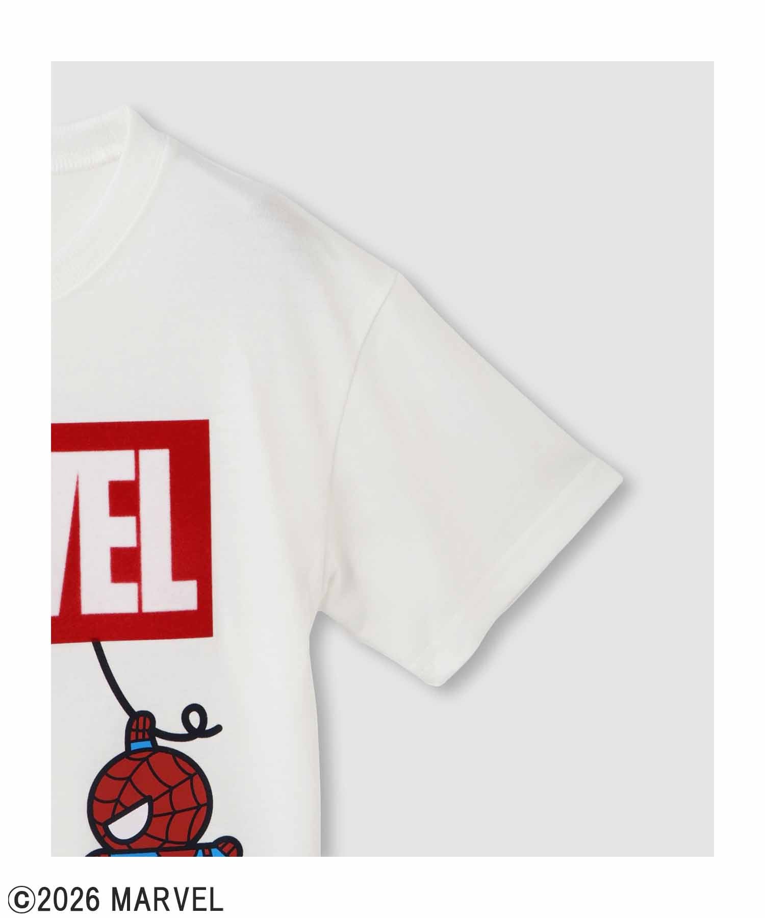 MARVEL マーベル 『スパイダーマン』 / フロッキープリントTシャツ キッズ