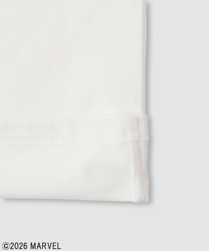 MARVEL マーベル 『スパイダーマン』 / フロッキープリントTシャツ キッズ メール便 対応商品商品画像-6