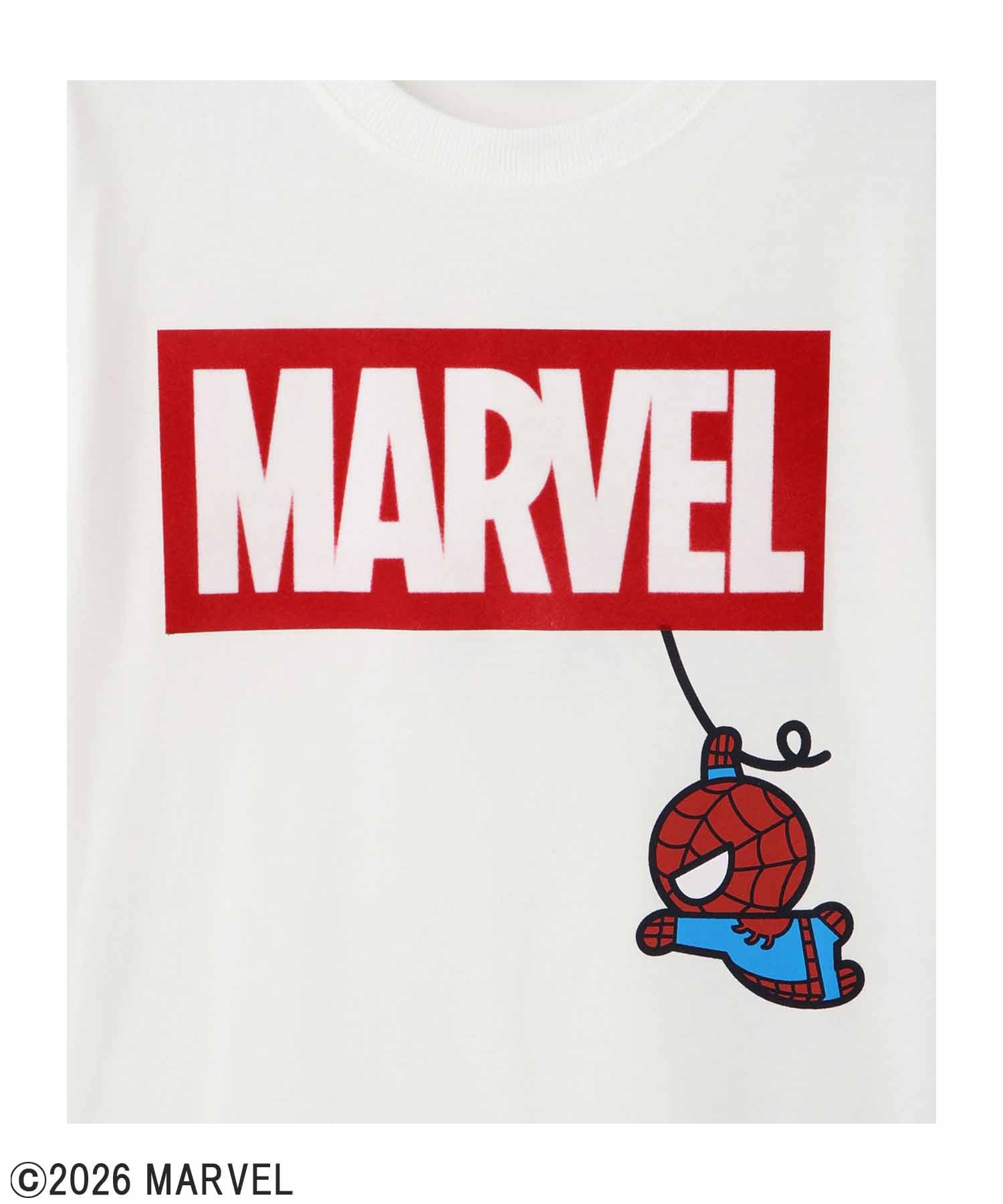 MARVEL マーベル 『スパイダーマン』 / フロッキープリントTシャツ キッズ