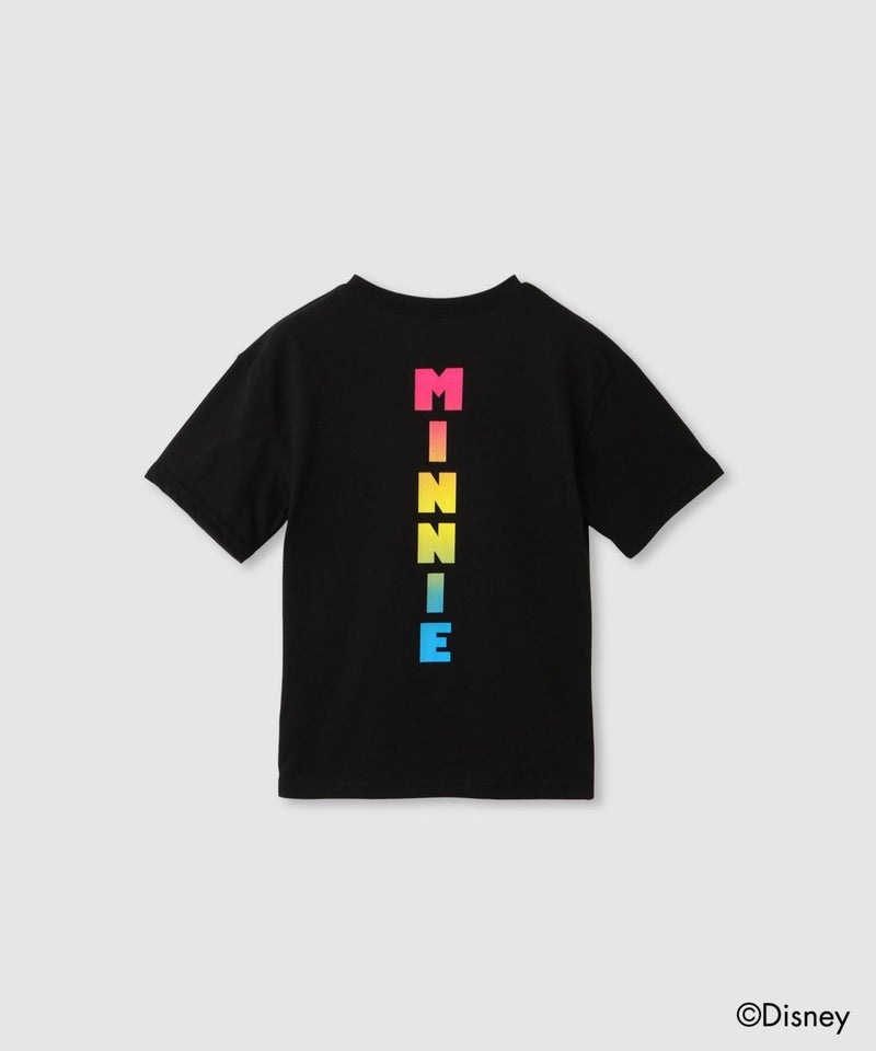 [値下げ]Disney ミニーマウス / レインボーカラーTシャツ キッズ メール便 対応商品商品画像-15