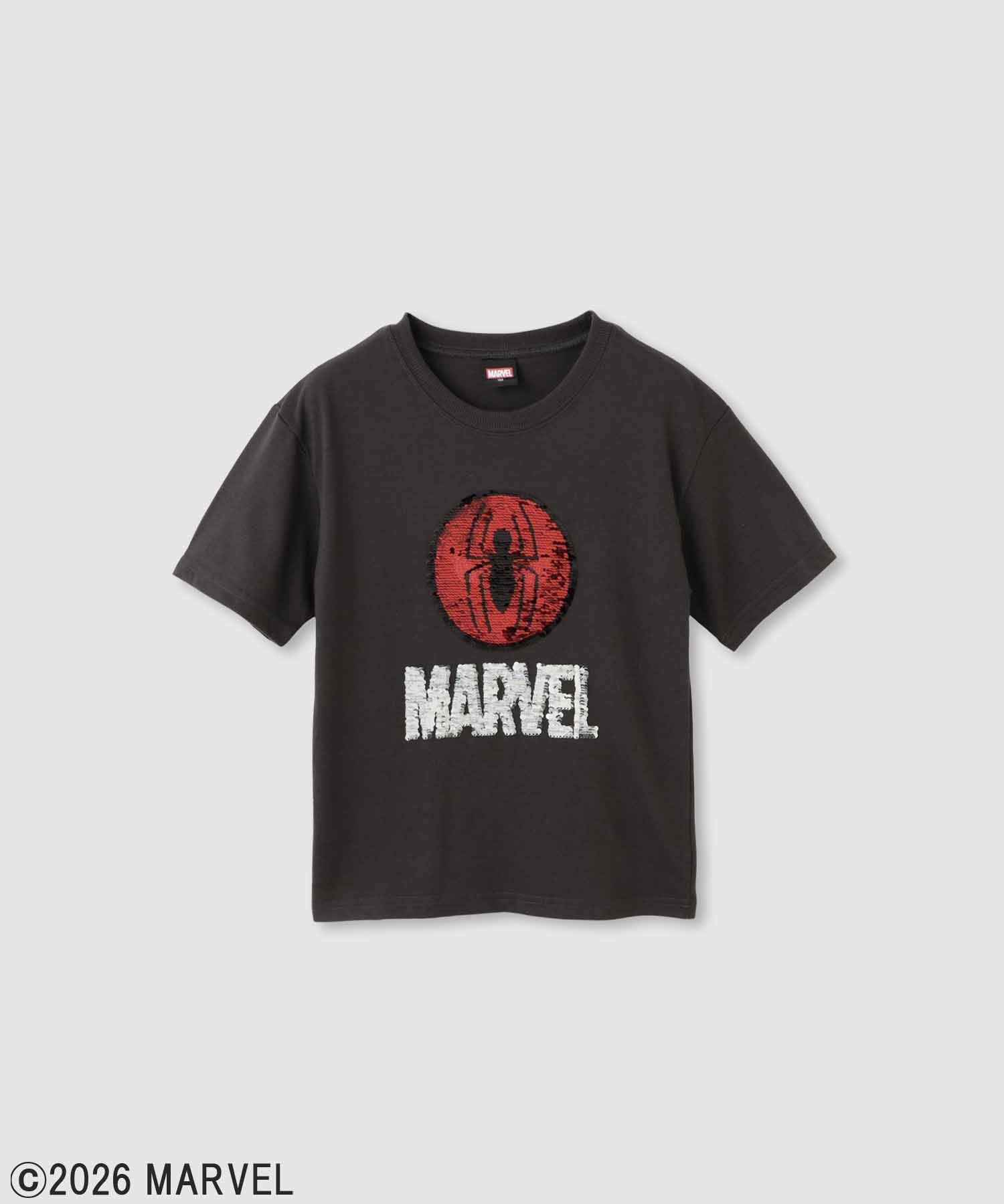 MARVEL マーベル 『スパイダーマン』 / スパンコールTシャツ キッズ
