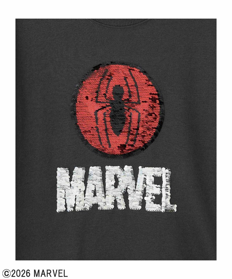 MARVEL マーベル 『スパイダーマン』 / スパンコールTシャツ キッズ メール便 対応商品商品画像-7