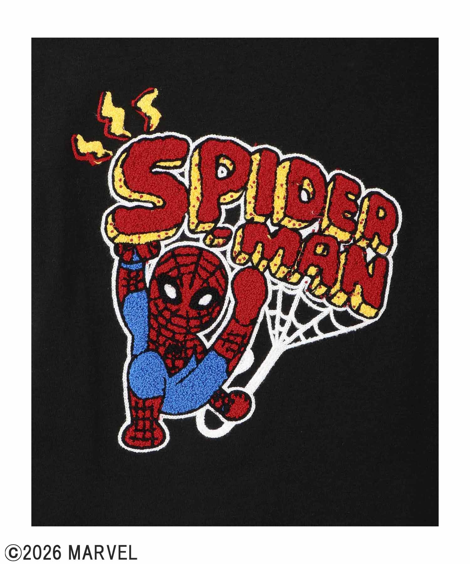 MARVEL マーベル 『スパイダーマン』 / サガラ刺繍Tシャツ キッズ
