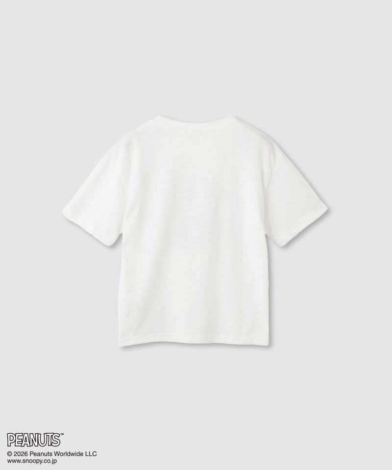 PEANUTS SNOOPY スパンコールTシャツ キッズ メール便 対応商品商品画像-2