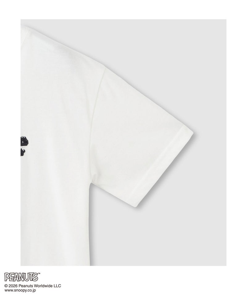 PEANUTS SNOOPY スパンコールTシャツ キッズ メール便 対応商品商品画像-5